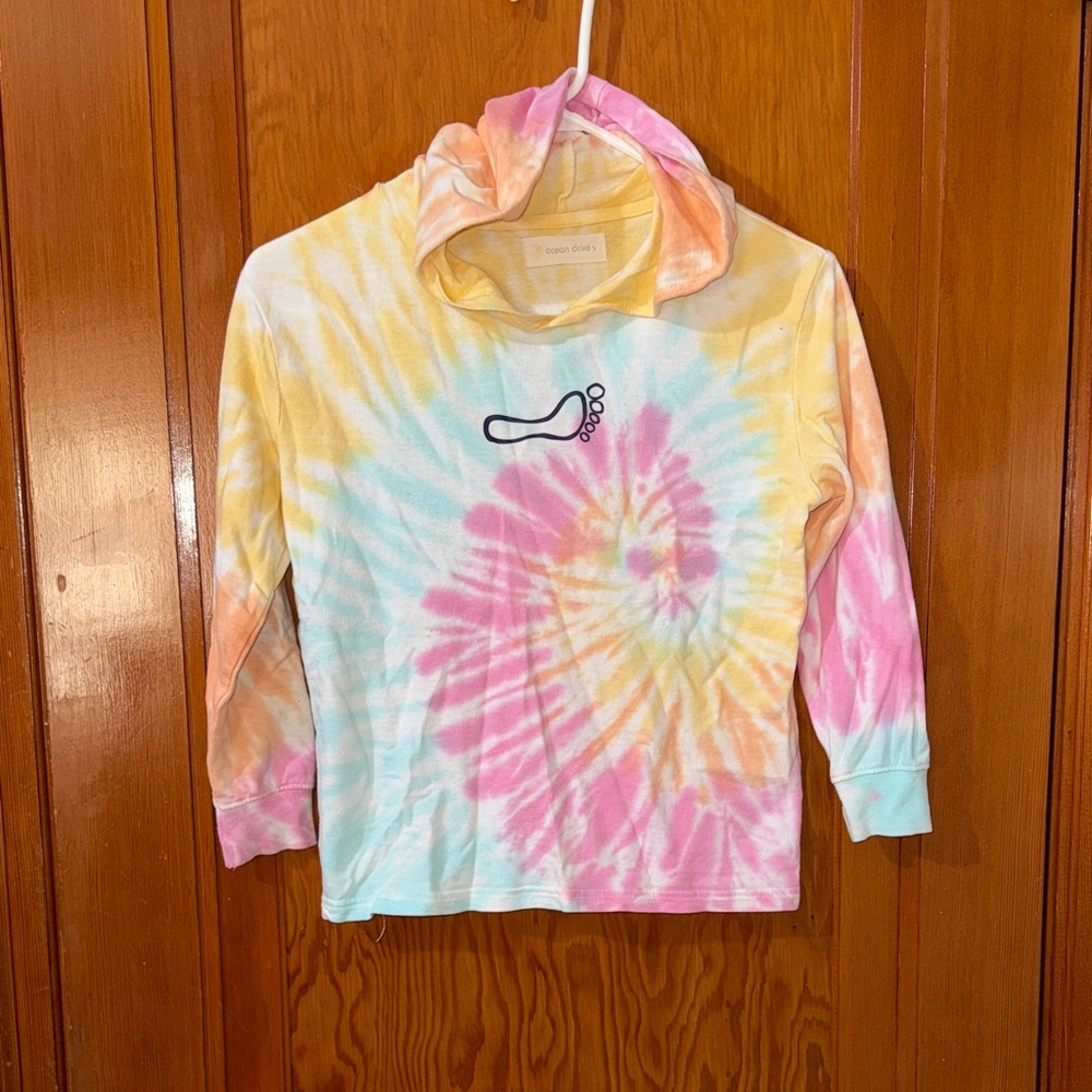 Ocean Drive Pastel Tie-Dye  womens  Hoodie